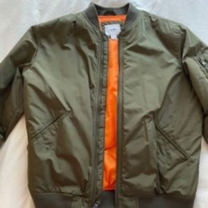 Old Navy Men Bomber Jacket (Olive)